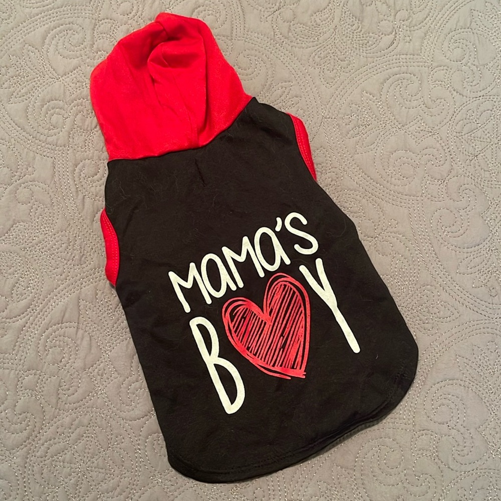 Mamas boy dog sweater